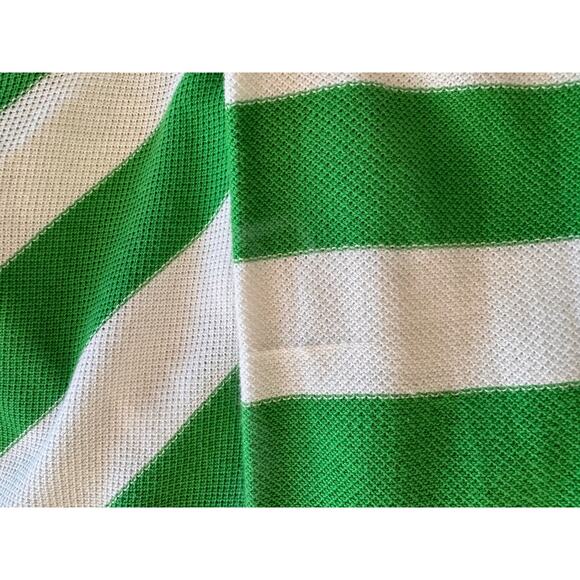 NEW LAUREN ACTIVE RALPH LAUREN Green White Striped Pullover Hoodie Plus Size 1X - Picture 4 of 7